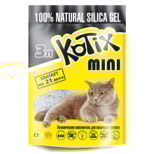 Силікагелевий наповнювач Kotix для котячого туалету, 3 л