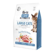 Сухий корм Brit Care Cat GF Large cats Power & Vitality, для кішок великих порід, 0.4 кг