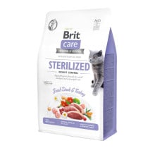 Сухий корм Brit Care Cat GF Sterilized Weight Control, для дорослих котів, 0,4 кг