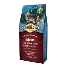Сухой корм Carnilove Cat Sensitive & Long Hair, для кошек с чувствительным пищеварением, 6 кг