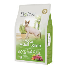 Сухой корм Profine Cat Indoor, для кошек, с ягненком и рисом, 10 кг