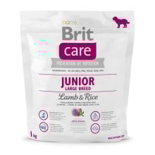 Сухий корм Brit Care Junior Large Breed Lamb & Rice, для цуценят гігантських порід, 1 кг