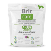 Сухий корм Brit GF Adult Large Breed Salmon & Potato, для собак вагою від 25 кг, 1 кг