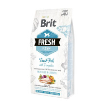 Сухий корм Brit Fresh Fish / Pumpkin Adult Large, для собак великих порід, 2.5 кг