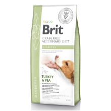 Сухий корм Brit GF VetDiets Dog Diabetes, при цукровому діабеті, для собак, 12 кг