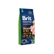 Сухий корм Brit Premium Dog Adult XL, для собак великих порід, 15 кг
