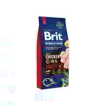 Сухий корм Brit Premium Dog Adult L, для собак великих порід, 8 кг