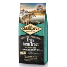 Сухий корм Carnilove Fresh Carp & Trout for Adult dogs, для собак, 12 кг