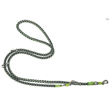 Поводок тренировочный Croci Hiking Endurance, для собак, плетеный, зеленый, нейлон, 1×2 м