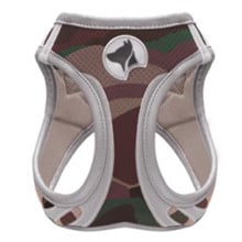 Шлея Croci Hiking Reflective для собак, милитари, нейлон, размер S, 34-41 см