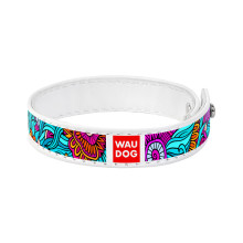Браслет WAUDOG Design, з малюнком "Літо", ширина 15 мм, довжина 21-23 см, білий