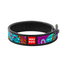 Браслет WAUDOG Design, з малюнком "Літо", ширина 15 мм, довжина 21-23 см, чорний