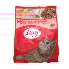 Сухой корм Мяу для кошек, с нежным кроликом, 400 г