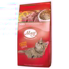 Сухой корм Мяу для кошек, с карасем, 11 кг