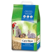 Древесный наполнитель, Cat's Best ‎Universal, 10 л /5.5 кг