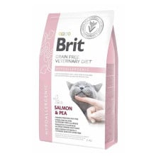 Сухой корм Brit GF Veterinary Diets Cat Hypoallergenic, для взрослых кошек, 2 кг