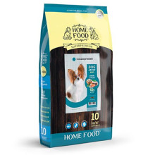 Сухой корм Home Food гипоаллергенный для взрослых собак малых пород, форель с рисом и овощами, 10 кг