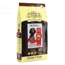 Сухой корм Home Food для взрослых собак средних и крупных пород, с уткой и нутом, гипоаллергенный, беззерновой, 10 кг