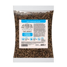 Сухой корм Home Food Premium для стерилизованных кошек и кастрированных котов, с курицей и рыбой, 400 г