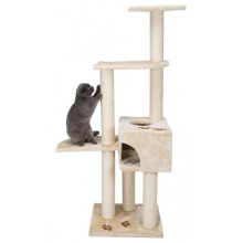 Игровой комплекс Trixie Alicante с домиком, для кошек, 142 см, бежевый