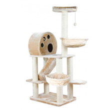 Игровой комплекс Trixie Allora для кошек, 57х77х176 см, бежевый