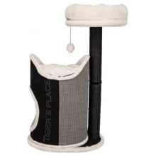 Игоровой комплекс Trixie Susana с домиком, для кошек, 44х54х90 см, чёрный