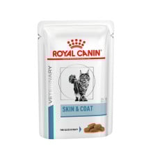 Влажный корм Royal Canin Skin & Coat при дерматозе и выпадении шерсти у кошек, 85 г
