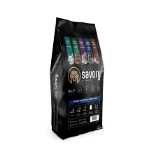 Сухий корм для довгошерстих котів Savory, зі свіжим лососем і білою рибою, 8 кг