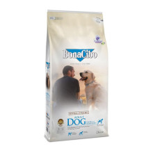 Сухой корм BonaCibo Adult Dog Chicken&Rice для взрослых собак всех пород, курица/анчоусы/рис, 15 кг