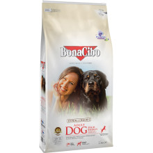 Сухой корм BonaCibo Adult Dog High Energy для взрослых активных собак всех пород, курица/анчоусы/рис, 15 кг