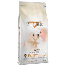 Сухой корм BonaCibo Puppy Chicken&Rice для щенков всех пород, курица/анчоусы/рис, 15 кг