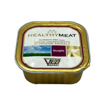 Консерва Healthy Meat монопротеиновая, паштет с перепелкой, для собак, 150 г