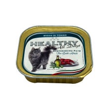 Влажный корм Healthy All Days монопротеиновый, паштет с тунцом, для кошек, 100 г