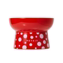 Миска Petkit Polka Dot Bowl керамічна, для собак малих порід і котів, червона, 120 мл