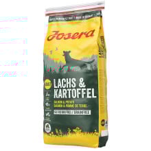 Сухий корм Josera Adult Lachs & Kartoffel для дорослих і активних собак, з лососем та картоплею, 15 кг