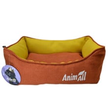 Лежанка AnimAll Anna S Orange для собак і котів, помаранчева, 45×35×16 см