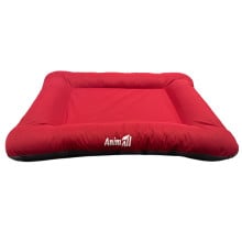 Лежанка AnimAll Super Max M HOT RED для собак и кошек, красная, 80×65 см