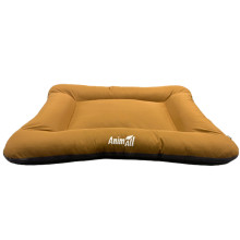 Лежанка AnimAll Super Max M ORANGE для собак и кошек, оранжевая, 80×65 см