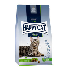 Сухой корм Happy Cat Culinary Weide Lamm для взрослых кошек, со вкусом ягненка, 4 кг