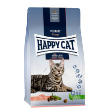 Сухой корм Happy Cat Culinary Atlantik Lachs для взрослых кошек, со вкусом лосося, 4 кг