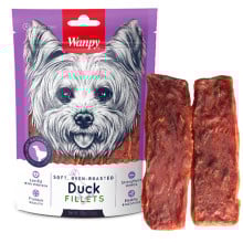 Ласощі Wanpy Soft Duck Fillets в'ялене філе качки, для собак, 100 г