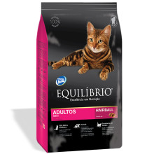 Сухой корм Equilibrio Cat Adult Hairball для кошек, для выведения шерсти, 4.4 кг