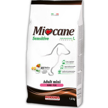 Монопротеиновый сухой корм Morando MioCane Mini Sensitive Monoprotein для собак мелких пород, свинина, 1.5 кг