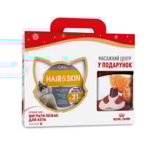 Сухой корм Royal Canin Hair & Skin Care для кошек с проблемной шерстью, 4 кг + массажный центр в подарок