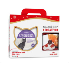 Сухой корм Royal Canin Sterilised 37 для стерилизованных кошек, 4 кг + массажный центр в подарок