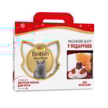 Сухий корм Royal Canin British Adult для британських короткошерстих котів, 4 кг + масажний центр у подарунок