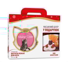 Сухой корм Royal Canin Maine Coon Kitten для котят мейн-кунов, 4 кг + массажный центр в подарок