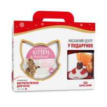 Сухой корм Royal Canin Kitten Sterilised для стерилизованных котят, 3.5 кг + массажный центр в подарок