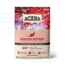Сухой корм Acana Indoor Entree Cat со вкусом курицы и индейки, для домашних кошек всех пород, 4.5 кг