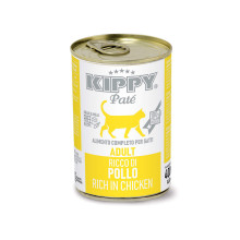 Консервы Kippy Pate Chicken Adult для взрослых котов, паштет с курицей, 400 г